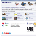 Screen shot of the Charterbrae Ltd website.