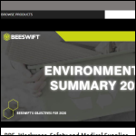 Screen shot of the Beeswift Ltd website.
