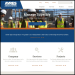 Screen shot of the Ayres, G. S. Associates website.