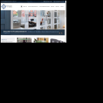 Screen shot of the JP Glass & Decor Ltd website.