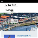 Screen shot of the NSW Technology Ltd website.