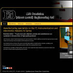 Screen shot of the AJD Precision (Sheet Metal) Engineering website.