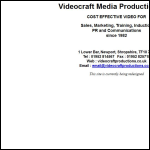 Screen shot of the Videocraft Media Productions Ltd website.