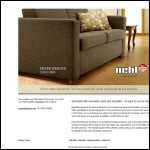 Screen shot of the Nehl (UK) Ltd website.