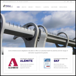 Screen shot of the Allube Ltd website.