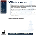 Screen shot of the Hughes Offshore Group Ltd website.