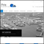Screen shot of the Pirie & Smith Ltd website.