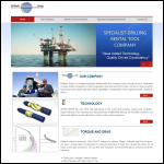 Screen shot of the Drilltech Services (North Sea) Ltd website.