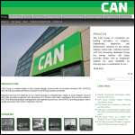 Screen shot of the CAN (Offshore) Ltd website.