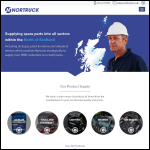 Screen shot of the Nortruck Services Ltd website.