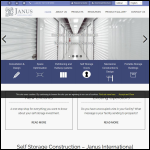 Screen shot of the Janus Metal Products Ltd website.