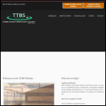 Screen shot of the Timber Trades Benevolent Society website.
