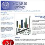Screen shot of the Morris Springs Ltd website.