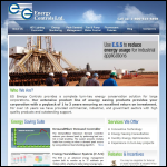 Screen shot of the Energy Controls Ltd website.