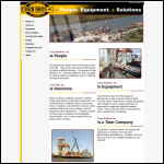 Screen shot of the Crane Bros Ltd website.