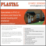 Screen shot of the Plastal Commercial Ltd website.