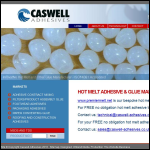 Screen shot of the Caswell & Co Ltd website.