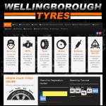Screen shot of the Pages of Wellingborough website.