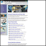 Screen shot of the Dynex Rivett Inc website.
