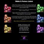 Screen shot of the Walker & Partners Ltd website.