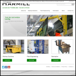 Screen shot of the Harmill Systems Ltd website.