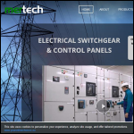 Screen shot of the Mertech Switchboards Ltd website.