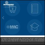 Screen shot of the Motovario Ltd website.