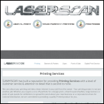 Screen shot of the Laserscan Photolitho website.