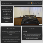 Screen shot of the Lee Colourplan Ltd website.