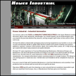 Screen shot of the Howes Electrical & Automation Services website.