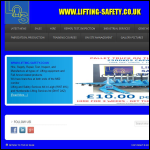 Screen shot of the Humberside Lifting Services Ltd website.