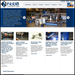 Screen shot of the Nobles Industries Ltd website.