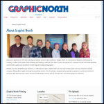 Screen shot of the Northgraphic website.