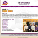 Screen shot of the Madison Group Ltd website.