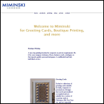 Screen shot of the Manara Printing & Publishing Ltd website.