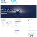 Screen shot of the OBM Ltd website.