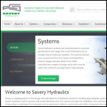 Screen shot of the TA Savery & Co Ltd website.