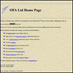 Screen shot of the Oxford Framestore Applications website.