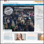 Screen shot of the Meba Saw Co Ltd website.