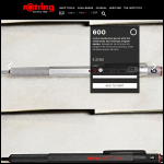 Screen shot of the Rotring (UK) website.
