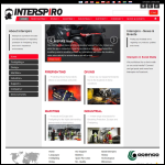 Screen shot of the Interspiro Ltd website.