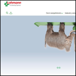 Screen shot of the Lohmann Technologies (UK) Ltd website.