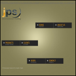 Screen shot of the JPS International Ltd website.
