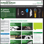 Screen shot of the Durham Duplex website.