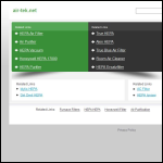 Screen shot of the Air-tek Services website.