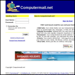 Screen shot of the Computormail website.
