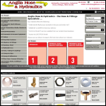 Screen shot of the Anglia Hose & Hydraulics Ltd website.