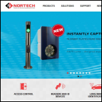 Screen shot of the Nortech Control Systems Ltd website.