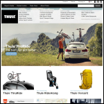Screen shot of the Thule Ltd website.