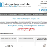 Screen shot of the Relcross Ltd website.